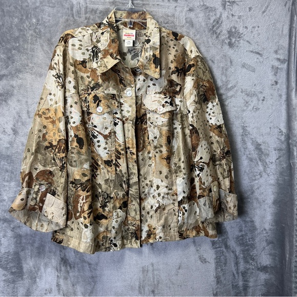 Ruby Rd. Earthy Tones Jacket - Picture 2 of 10